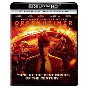 NWOT Oppenheimer 4K Ultra HD + Blu-ray + Digital [4K UHD]